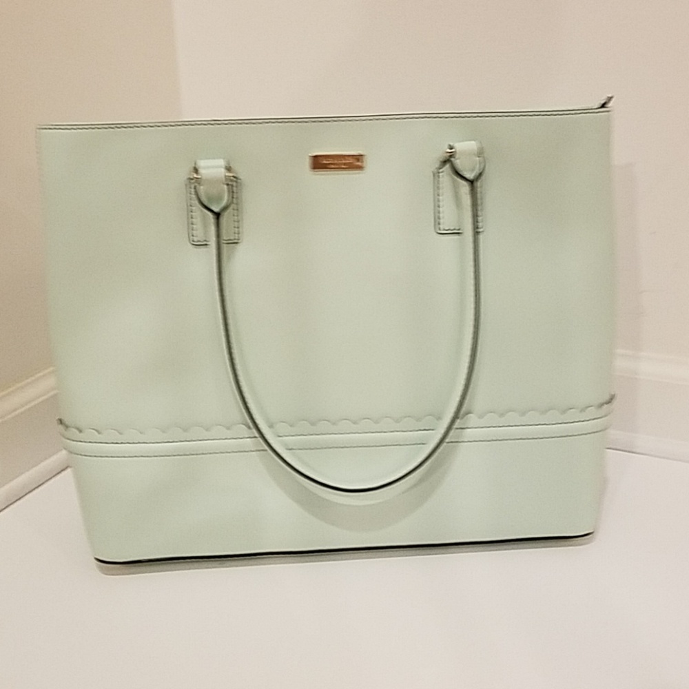 Kate Spade Mint Leather Tote